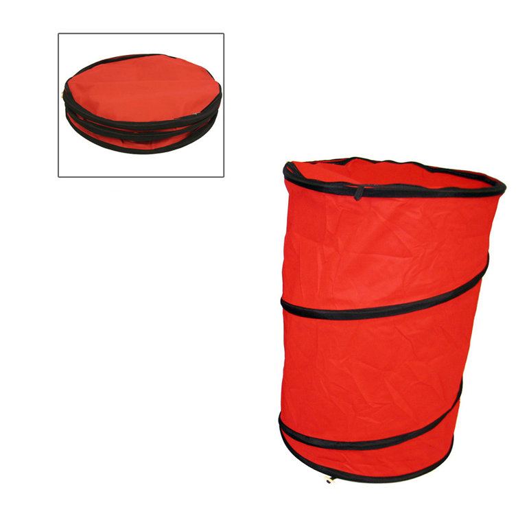 Ebern Designs Red Fabric Popup Laundry Hampers Wayfair Canada